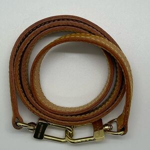 LVs900# Louis Vuitton Vachetta Bag Strap